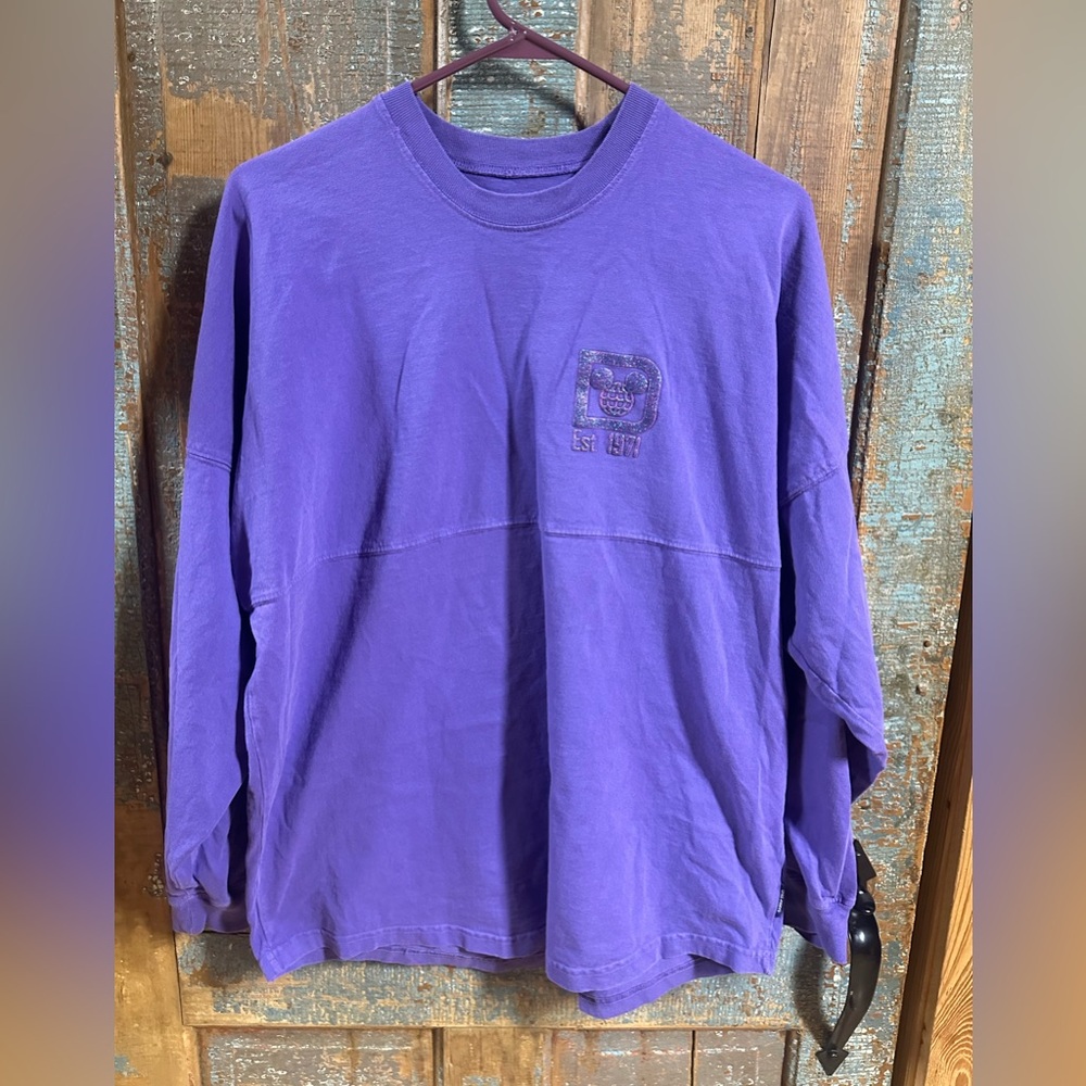 Disney Parks Spirit Jersey Purple Potion Glitter Small Walt Disney World